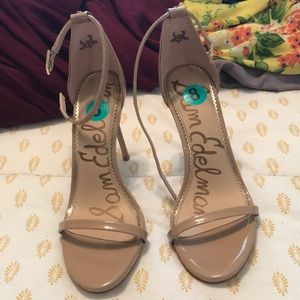 Sam Edelman tan stilettos